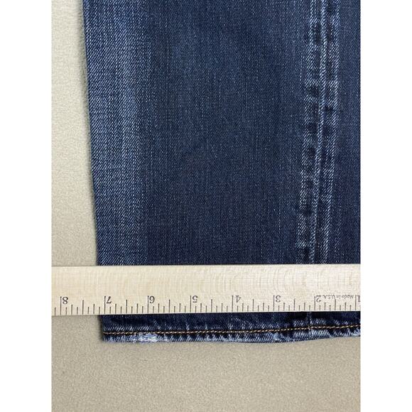 883 Police Jeans Mens 32 Blue‎ Black Motello Distressed Straight Leg Slim Fit - Picture 7 of 16